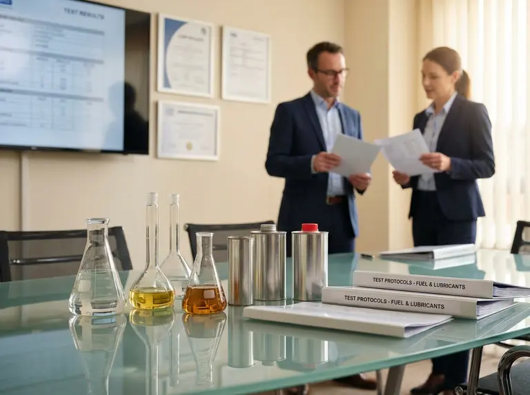 Протоколы испытания топлива и ГСМ